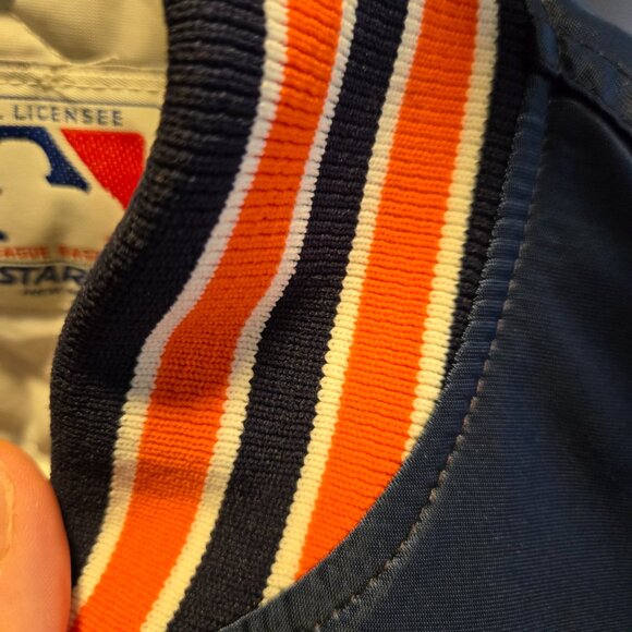 PLEASE READ DESCRIPTION - Vintage Detroit Tigers Starter Jacket Adult Medium - Picture 5 of 16